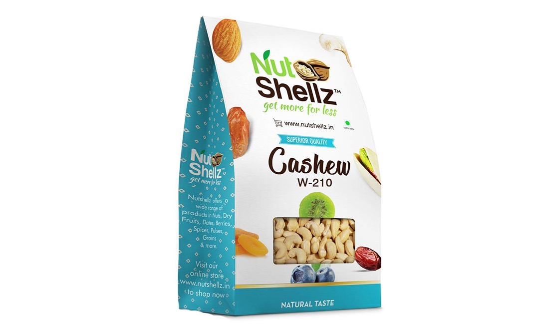 Nutshellz Cashew W-210    Box  400 grams